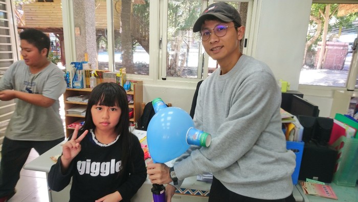 波以耳定律，讓氣球多了兩隻耳朵